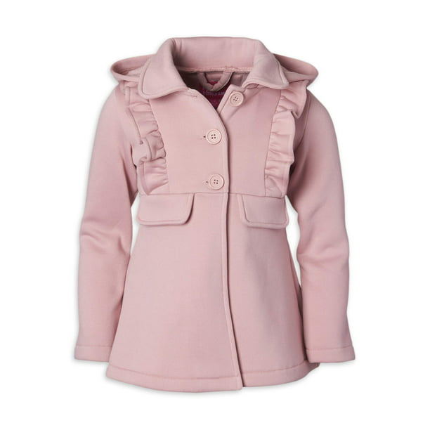Pink Platinum baby-girls Fleece Long Sleeve Coat